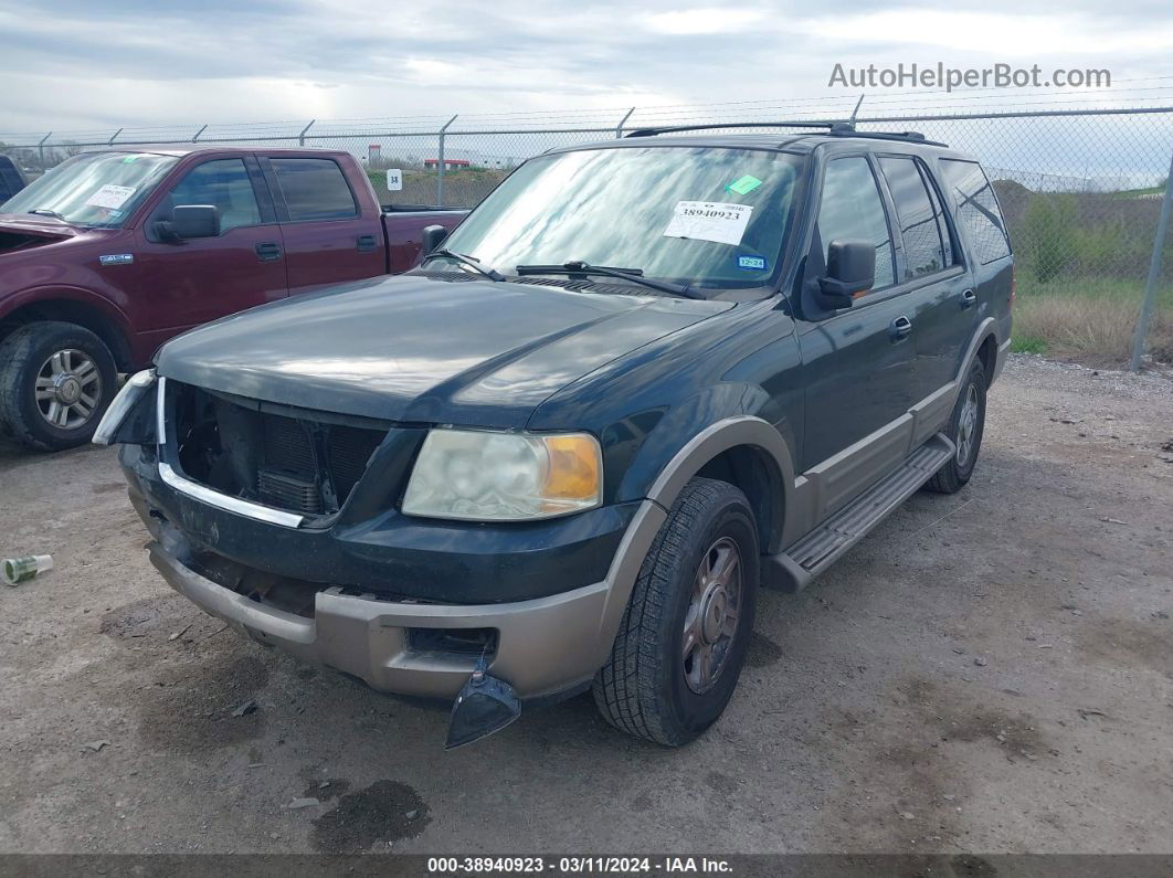 2003 Ford Expedition Eddie Bauer Green vin: 1FMFU17L23LC42565