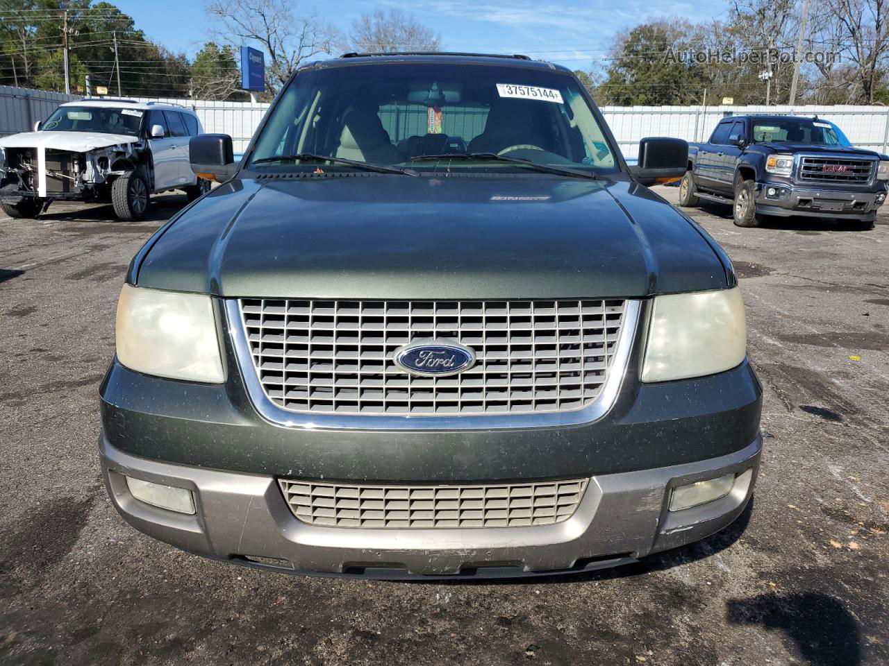 2003 Ford Expedition Eddie Bauer Green vin: 1FMFU17L33LB29353