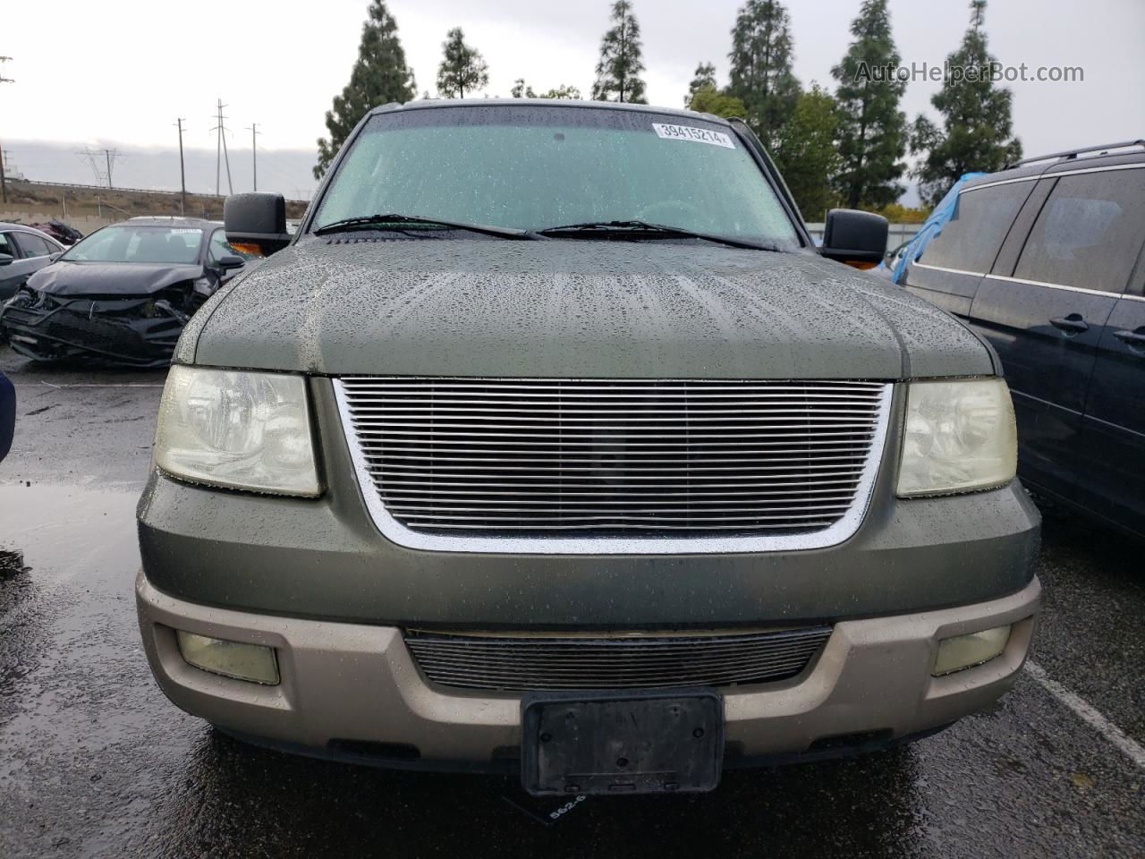 2003 Ford Expedition Eddie Bauer Зеленый vin: 1FMFU17L33LC42915