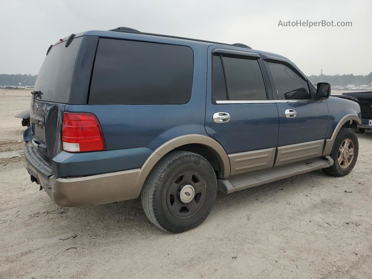 2003 Ford Expedition Eddie Bauer Blue vin: 1FMFU17L53LC06546