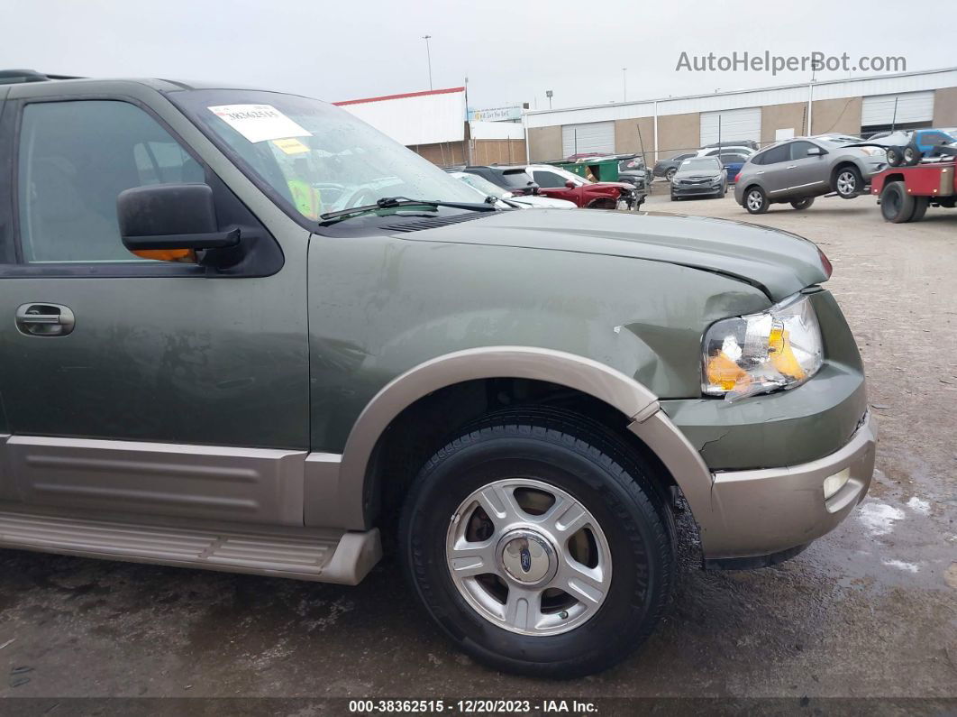 2003 Ford Expedition Eddie Bauer Green vin: 1FMFU17L73LC39645