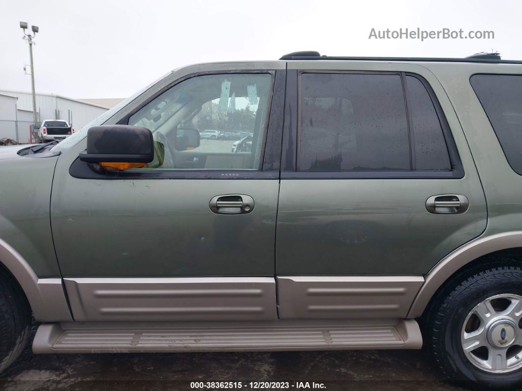 2003 Ford Expedition Eddie Bauer Green vin: 1FMFU17L73LC39645