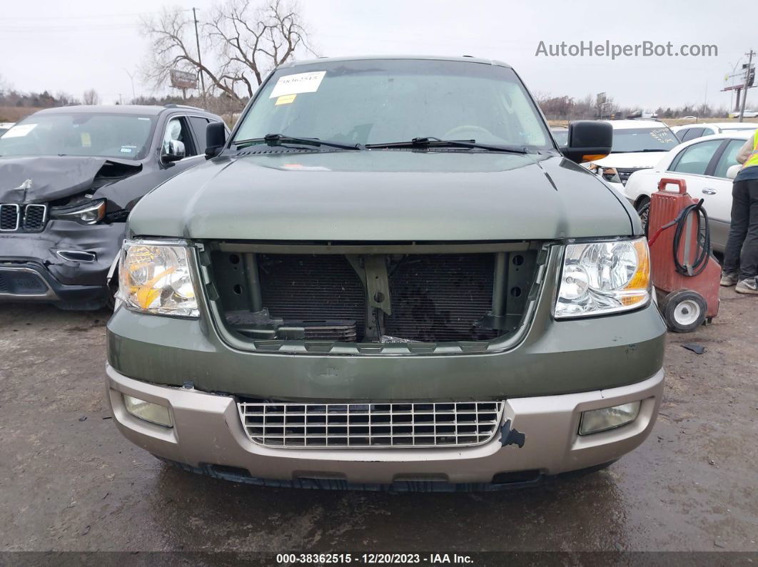 2003 Ford Expedition Eddie Bauer Green vin: 1FMFU17L73LC39645