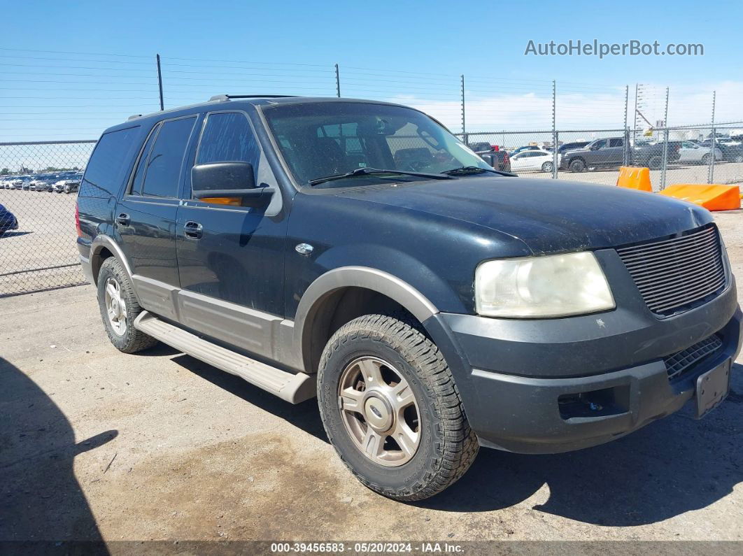 2003 Ford Expedition Eddie Bauer Black vin: 1FMFU17L83LB97017