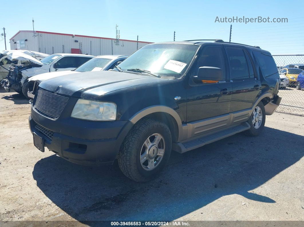 2003 Ford Expedition Eddie Bauer Black vin: 1FMFU17L83LB97017