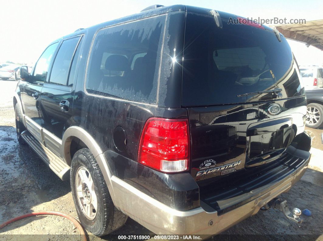 2003 Ford Expedition Eddie Bauer Black vin: 1FMFU17L83LC23146