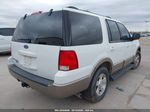 2003 Ford Expedition Eddie Bauer White vin: 1FMFU17L93LA89795