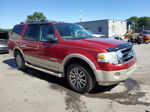 2008 Ford Expedition Eddie Bauer Red vin: 1FMFU18538LA23475