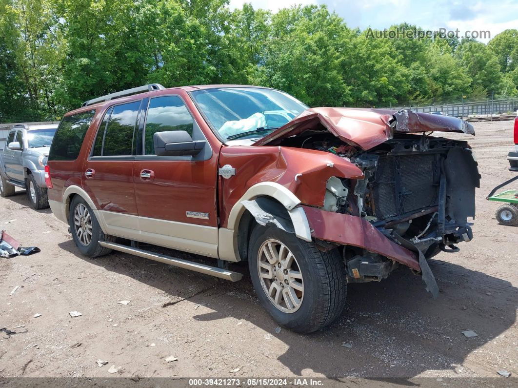 2008 Ford Expedition Eddie Bauer/king Ranch Темно-бордовый vin: 1FMFU18548LA05728