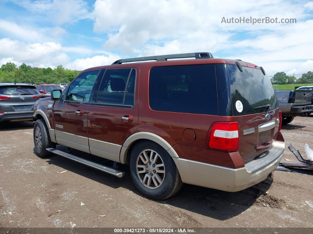 2008 Ford Expedition Eddie Bauer/king Ranch Maroon vin: 1FMFU18548LA05728