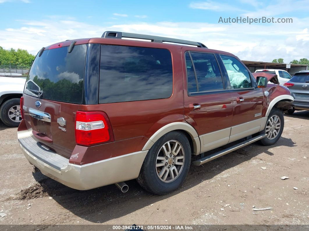 2008 Ford Expedition Eddie Bauer/king Ranch Maroon vin: 1FMFU18548LA05728