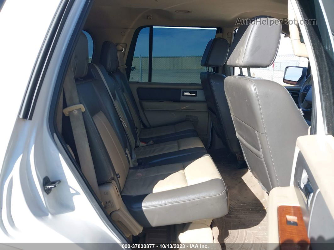2007 Ford Expedition Eddie Bauer White vin: 1FMFU18557LA41734