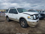 2007 Ford Expedition Eddie Bauer White vin: 1FMFU18577LA15409