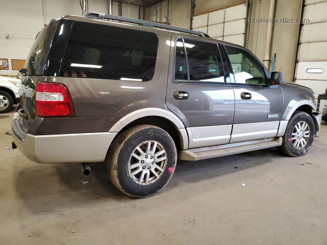 2008 Ford Expedition Eddie Bauer Brown vin: 1FMFU18578LA59637