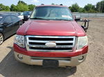 2007 Ford Expedition Eddie Bauer Red vin: 1FMFU18597LA61498