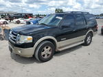 2007 Ford Expedition Eddie Bauer Black vin: 1FMFU18597LA89558