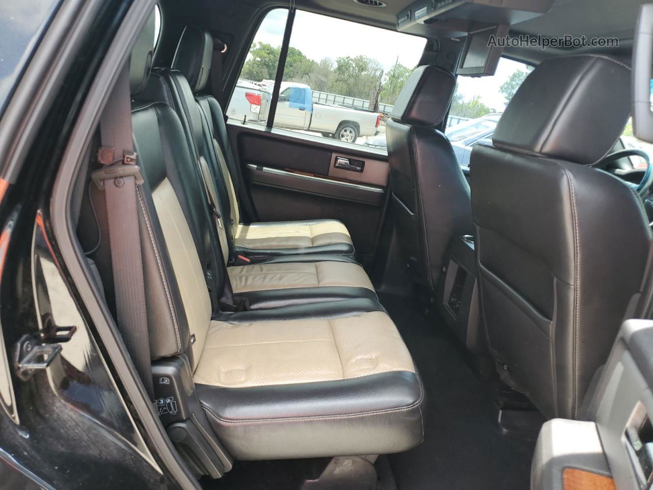 2007 Ford Expedition Eddie Bauer Black vin: 1FMFU18597LA89558
