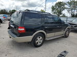 2007 Ford Expedition Eddie Bauer Black vin: 1FMFU18597LA89558