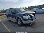 2008 Ford Expedition Eddie Bauer/king Ranch Blue vin: 1FMFU18598LA00654