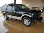 2008 Ford Expedition Eddie Bauer Black vin: 1FMFU18598LA23061