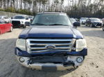 2008 Ford Expedition Eddie Bauer Blue vin: 1FMFU18598LA63253