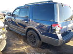 2007 Ford Expedition Eddie Bauer Синий vin: 1FMFU185X7LA01021