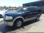 2007 Ford Expedition Eddie Bauer Синий vin: 1FMFU185X7LA24413