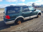 2003 Ford Expedition Eddie Bauer Зеленый vin: 1FMFU18L13LA71175