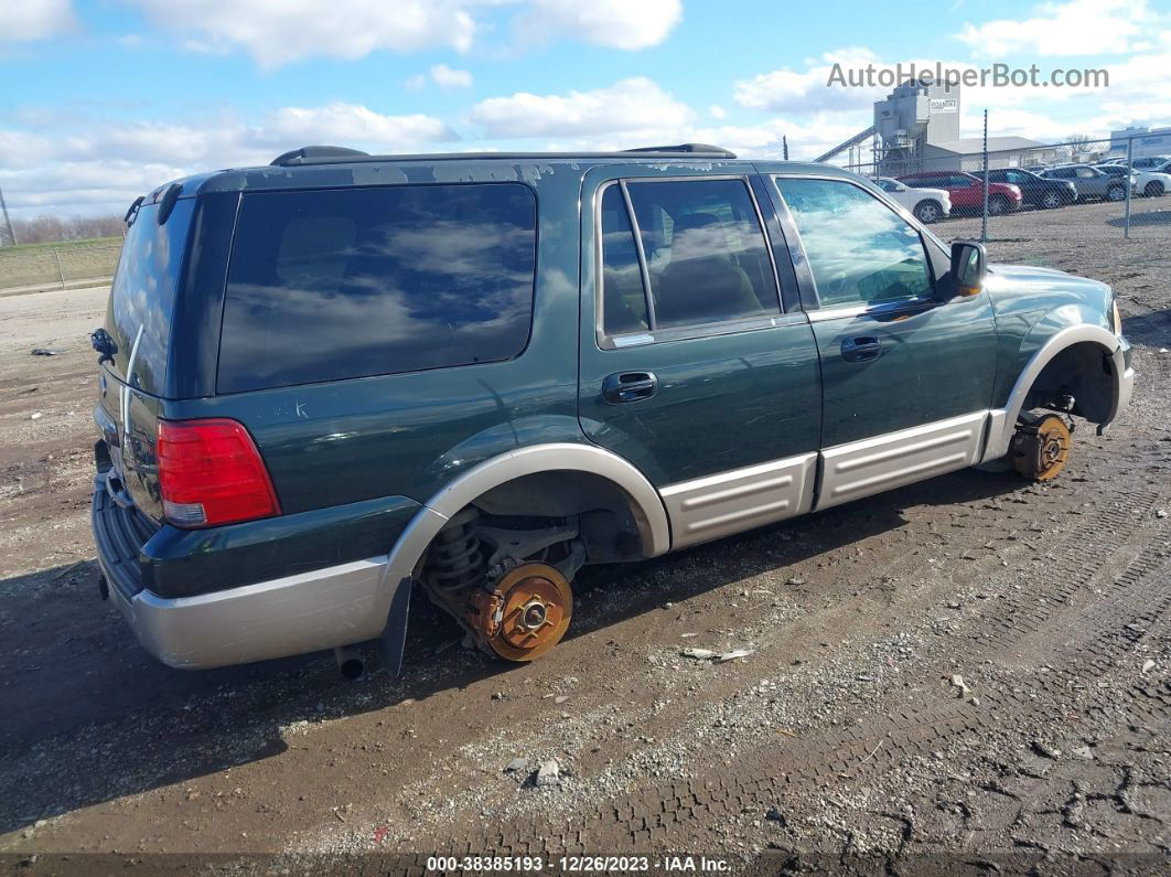 2003 Ford Expedition Eddie Bauer Зеленый vin: 1FMFU18L13LA71175