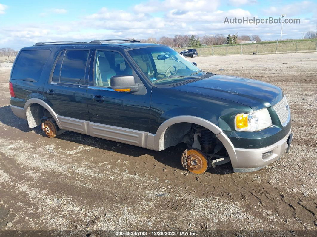 2003 Ford Expedition Eddie Bauer Зеленый vin: 1FMFU18L13LA71175