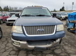 2003 Ford Expedition Eddie Bauer Blue vin: 1FMFU18L13LA99641