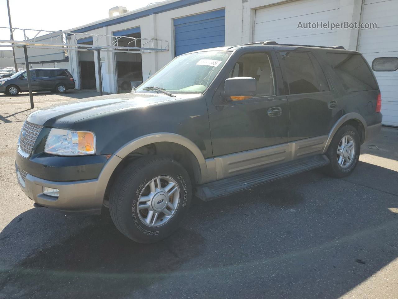 2003 Ford Expedition Eddie Bauer Green vin: 1FMFU18L13LB44500