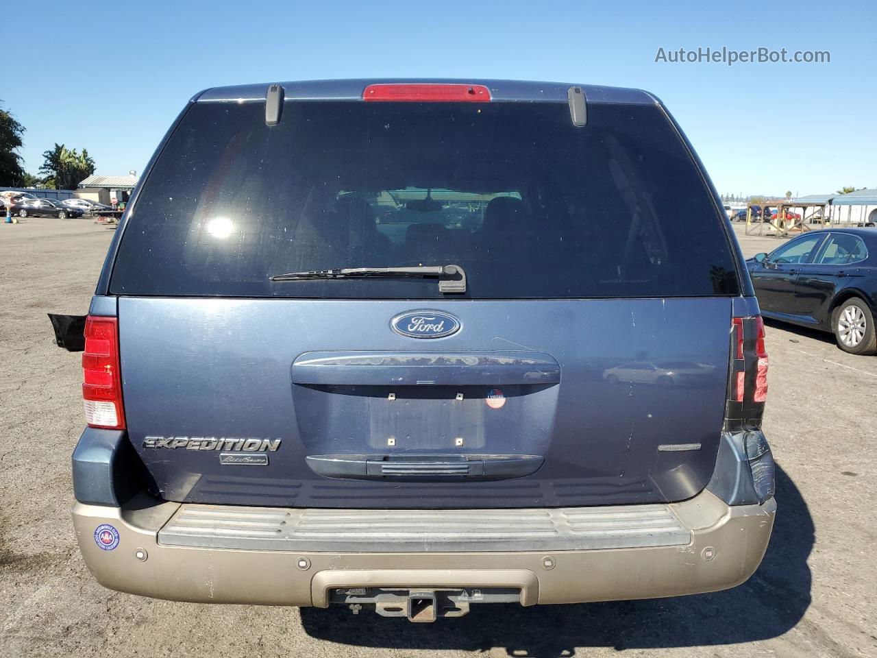 2003 Ford Expedition Eddie Bauer Blue vin: 1FMFU18L13LC38375