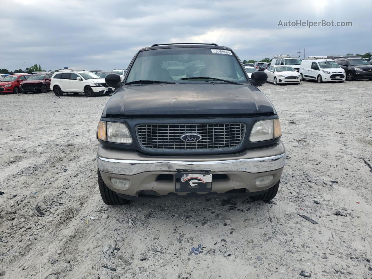 2000 Ford Expedition Eddie Bauer Black vin: 1FMFU18L1YLB21970