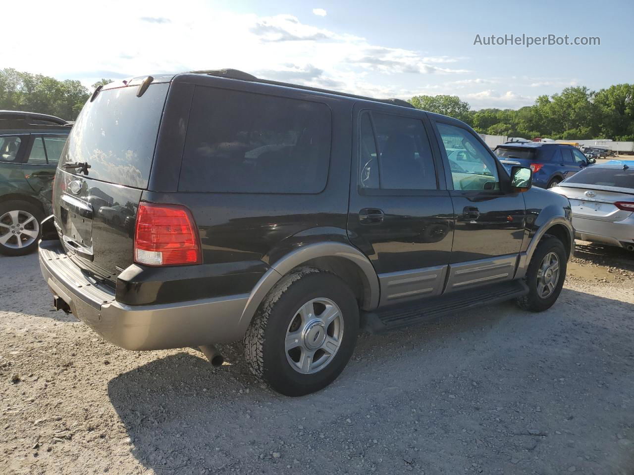 2003 Ford Expedition Eddie Bauer Two Tone vin: 1FMFU18L23LA39609