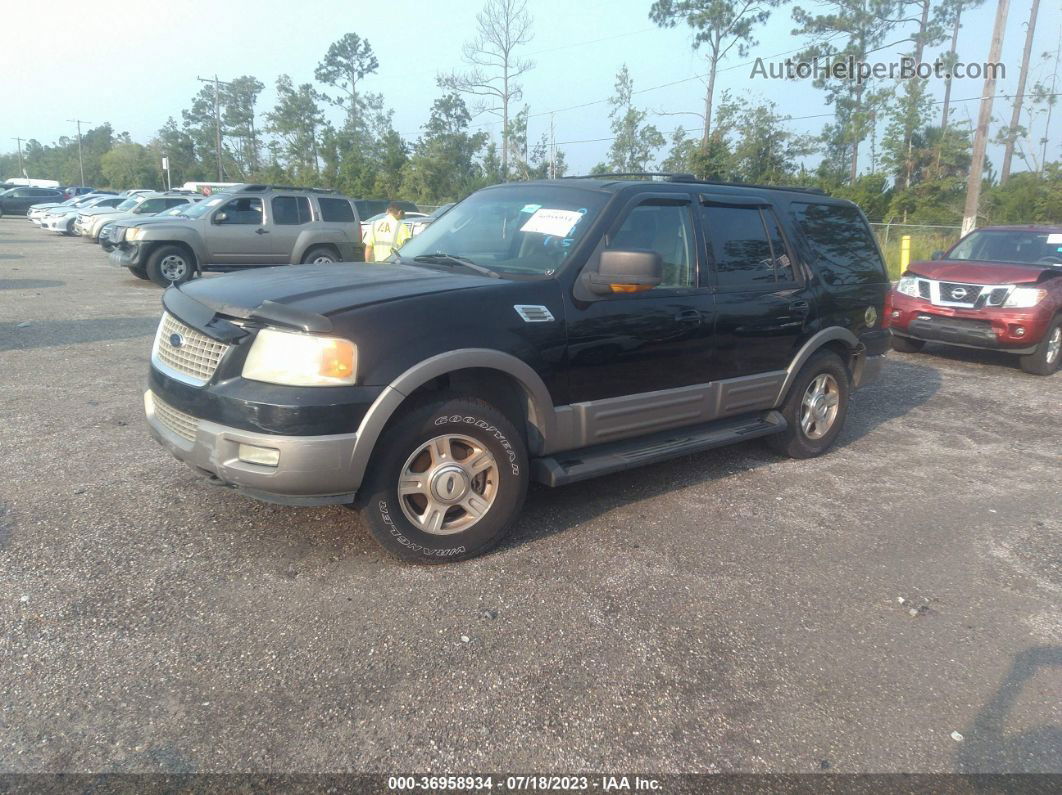 2003 Ford Expedition Eddie Bauer Black vin: 1FMFU18L23LA48956