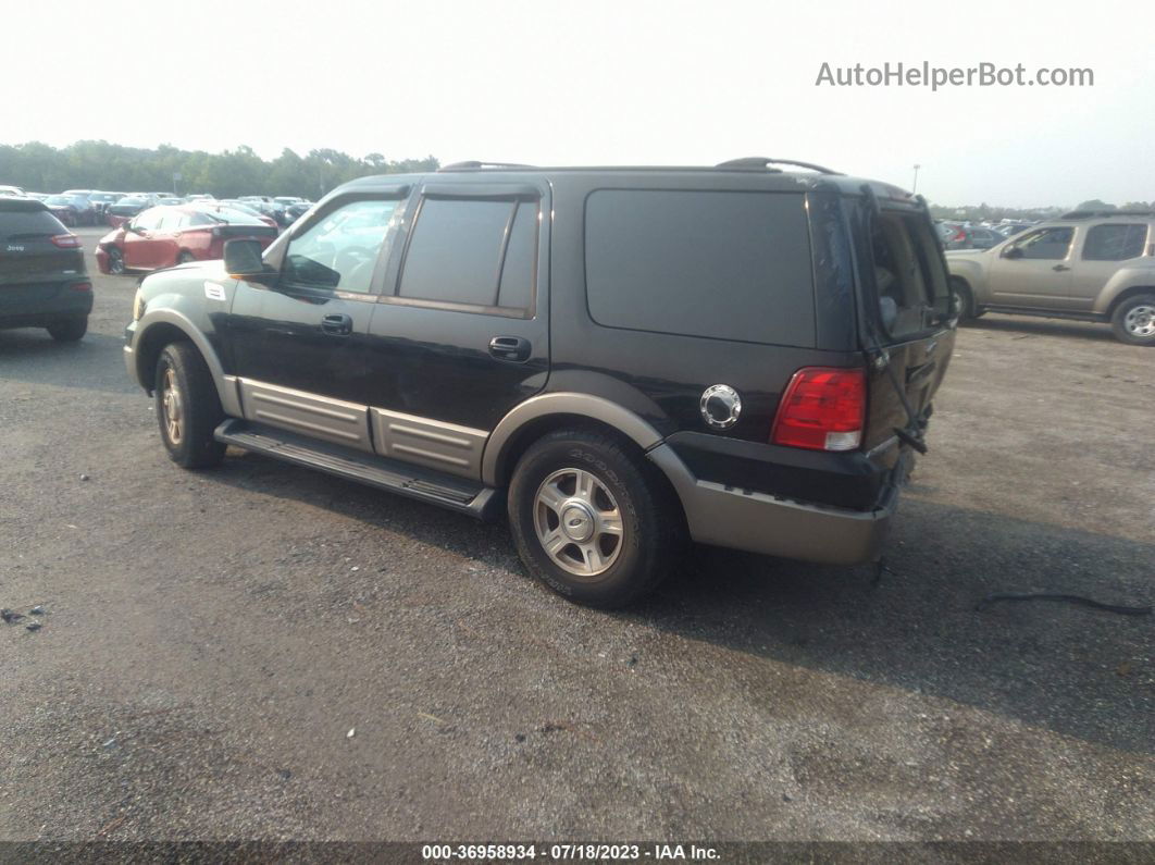 2003 Ford Expedition Eddie Bauer Black vin: 1FMFU18L23LA48956