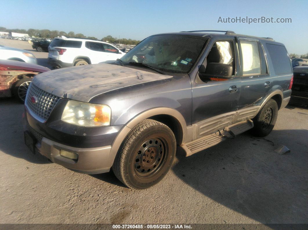 2003 Ford Expedition Eddie Bauer Blue vin: 1FMFU18L23LB99716