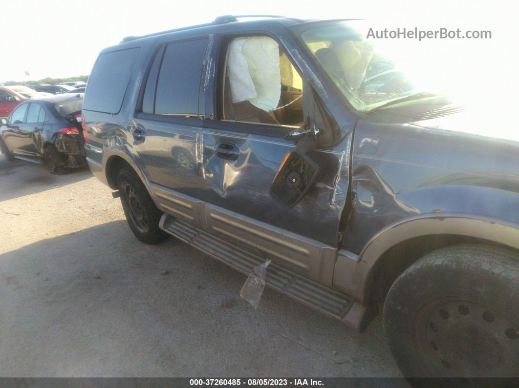 2003 Ford Expedition Eddie Bauer Blue vin: 1FMFU18L23LB99716