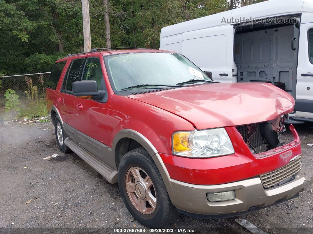 2003 Ford Expedition Eddie Bauer Red vin: 1FMFU18L23LC09743