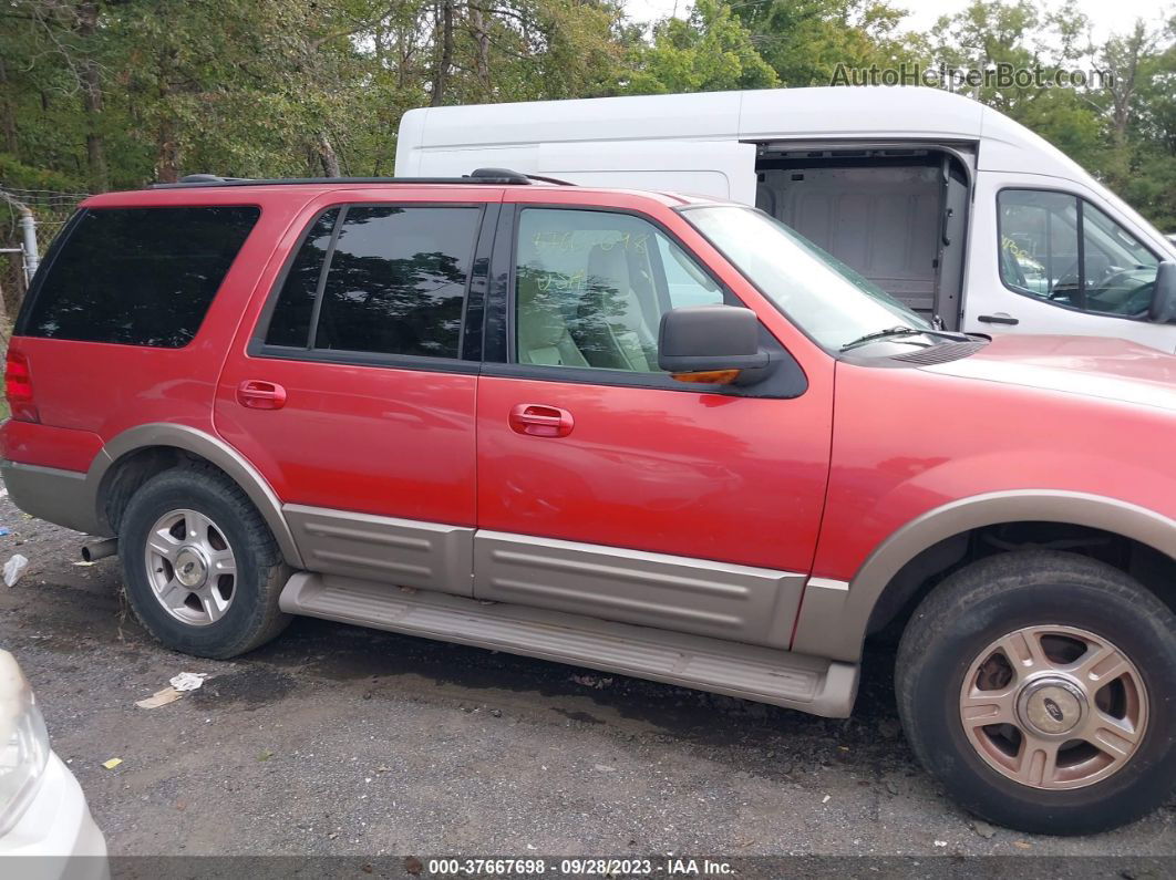 2003 Ford Expedition Eddie Bauer Red vin: 1FMFU18L23LC09743