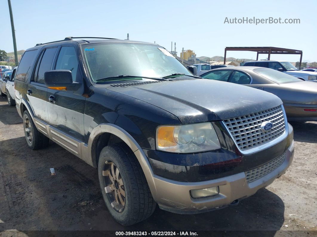 2003 Ford Expedition Eddie Bauer Black vin: 1FMFU18L23LC11539