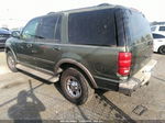 2001 Ford Expedition Eddie Bauer Green vin: 1FMFU18L31LB05601