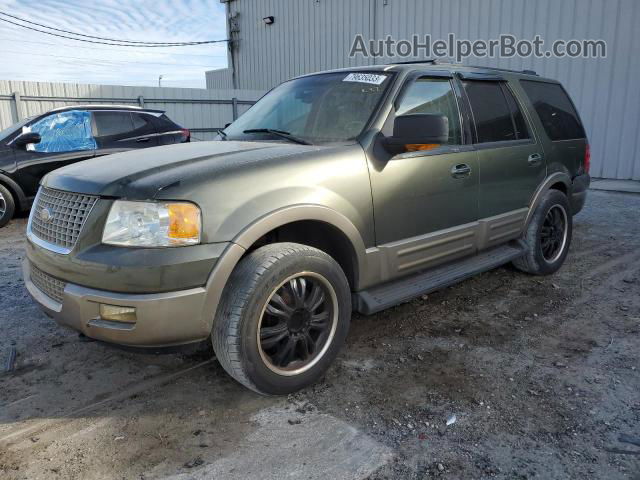 2003 Ford Expedition Eddie Bauer Green vin: 1FMFU18L33LA83893