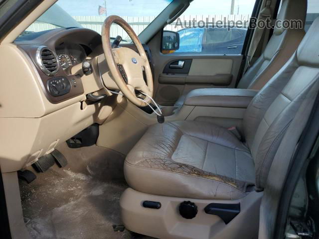 2003 Ford Expedition Eddie Bauer Green vin: 1FMFU18L33LA83893