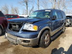 2003 Ford Expedition Eddie Bauer Blue vin: 1FMFU18L33LA90505