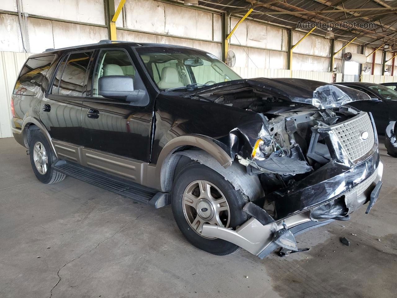 2003 Ford Expedition Eddie Bauer Black vin: 1FMFU18L33LB16908