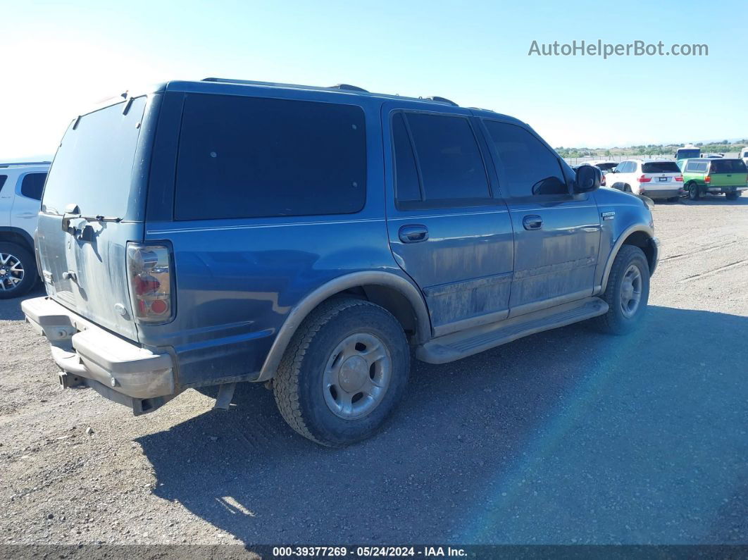 2000 Ford Expedition Eddie Bauer Blue vin: 1FMFU18L3YLB48703