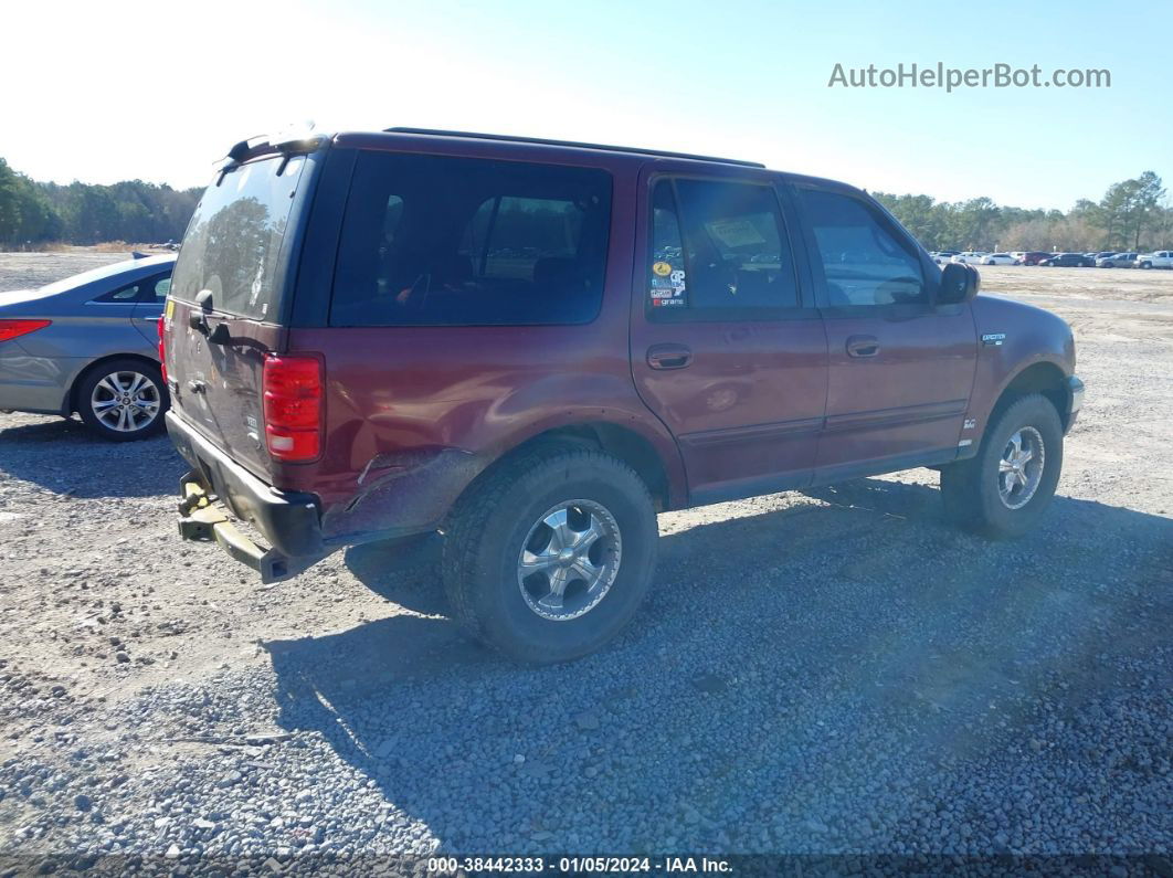 2000 Ford Expedition Eddie Bauer Red vin: 1FMFU18L3YLC09564