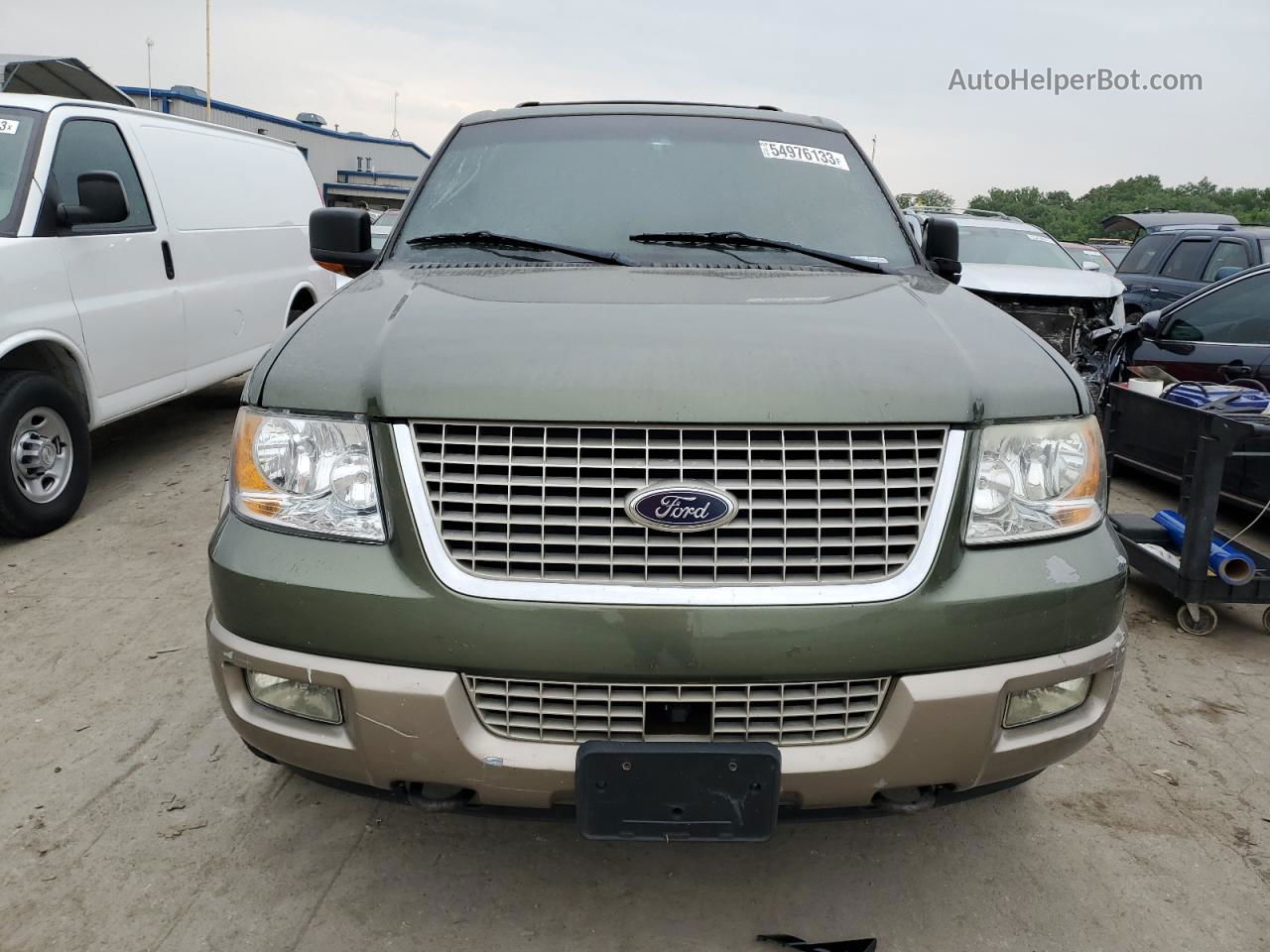 2003 Ford Expedition Eddie Bauer Зеленый vin: 1FMFU18L43LA75902